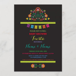 Invitation Baby shower Fiesta Mexicaine fille garçon Invitati