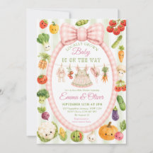 Baby Shower Fille Marché de Producteurs Locaux