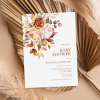 Baby shower floral Boho Fall