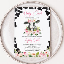 Baby shower Floral de la Vache Sainte