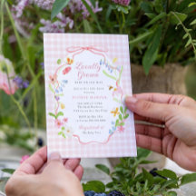 Baby Shower Floral de Printemps de Proximité