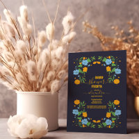 Baby shower Floral mexicain Fiesta