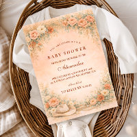 Baby Shower Floral Western
