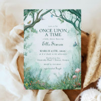 Baby shower forestier de la forêt d'Enchanted Fair