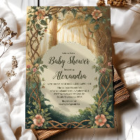 Baby shower forestier enchanté