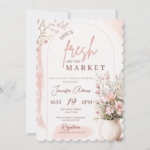 Invitation Baby Shower Frais du Marché