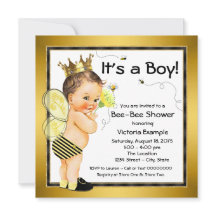 Baby Shower Garçon Abeille