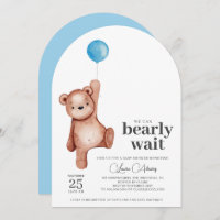 Baby shower Garçon Teddy Bear
