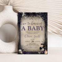 Baby shower gothique d'Halloween en cuisine