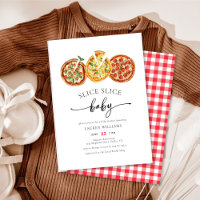 Baby shower italien Slice Baby Pizza