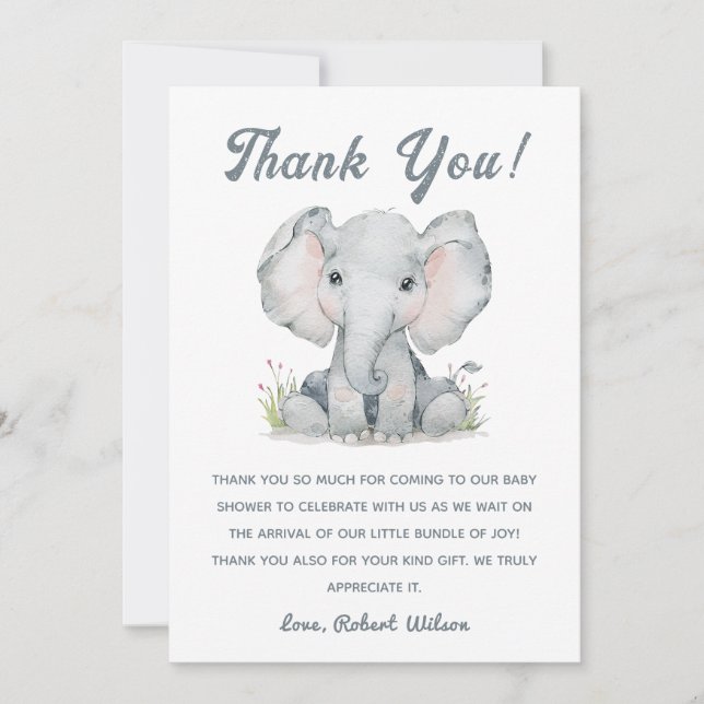 Invitation Baby shower Jungle Safari pour garçon (Devant)