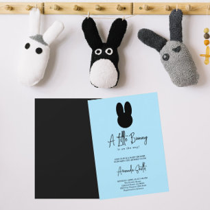 Invitation Baby shower Lapin d'eau