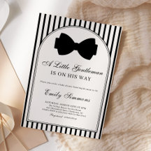 Baby-Shower Little Gentleman Nœud Papillon