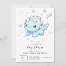 Baby shower Majestic Dreamy Dinosaur