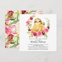 Baby shower Maman & Baby Sloth