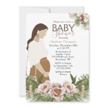 Baby Shower Maman Future Rose Pâle