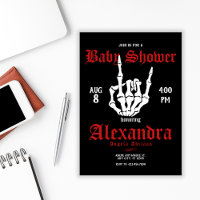 Baby shower Metal Rock