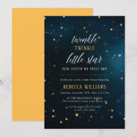 Baby shower moderne Twinkle Twinkle Little Star