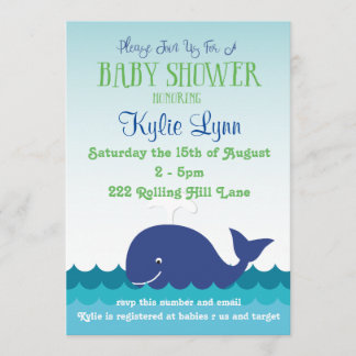 Invitation Baby shower nautique