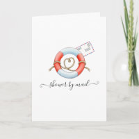 Baby shower nautique par courrier