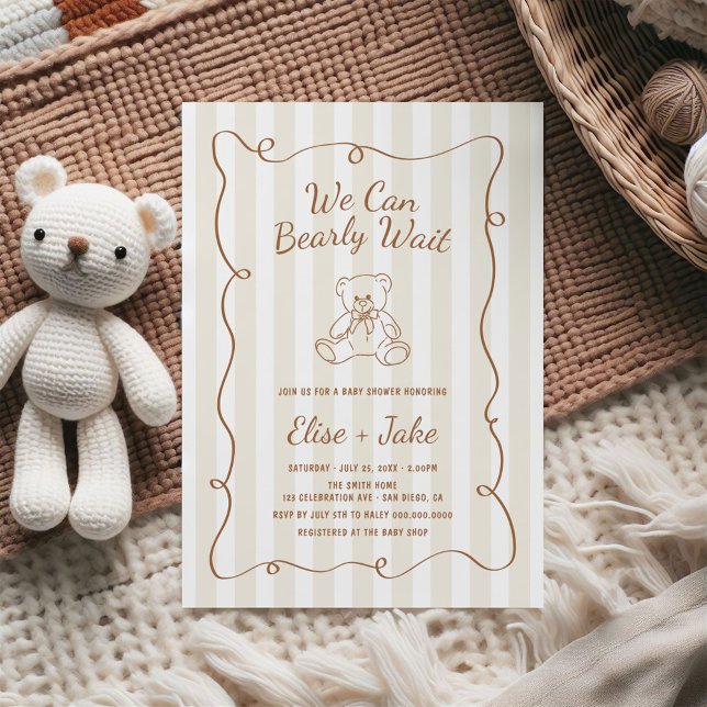 Invitation Baby shower neutre entre les sexes (Créateur téléchargé)