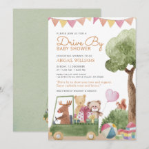 Baby shower Nounours de Woodland Drive-By