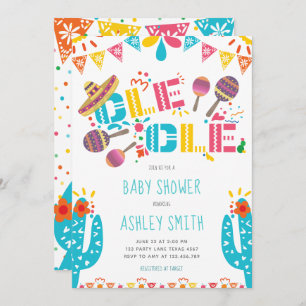 Invitation Baby shower Ole Ole Fiesta