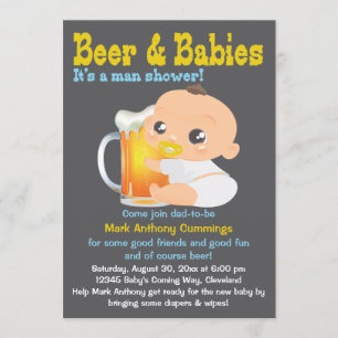 Invitation Baby shower Papa-To-Be