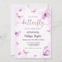 Baby Shower Papillon