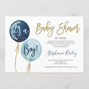 Invitation Baby shower par courrier