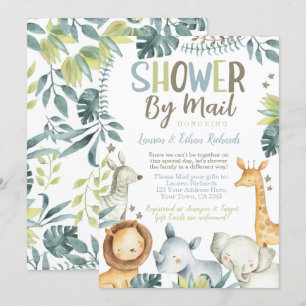 Invitation Baby shower par Mail Safari