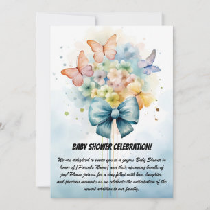 Invitation baby shower Party