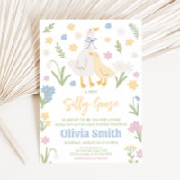 Baby shower Pastel Silly Goose