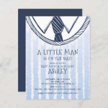 Baby shower petit homme mignon