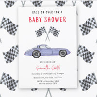 Baby Shower pour bébé pilote de course