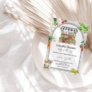 Invitation Baby-Shower « Pousses Locales » – Joli Circuit Cou