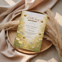 Baby Shower Prairie de Miel Fleur des Champs