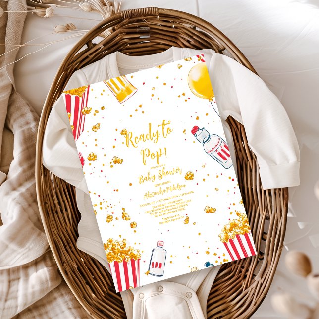 Invitation Baby shower prêt à faire des pop-up (Créateur téléchargé)