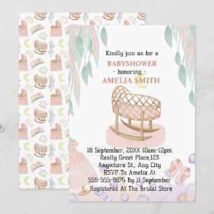 Invitation Baby shower Princesse