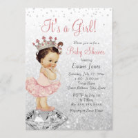 Baby shower Princesse Parties scintillant en argen