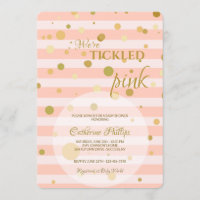 Baby shower rose chiche
