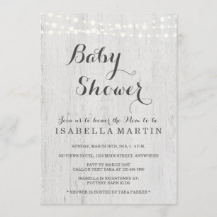 Invitation Baby shower russe
