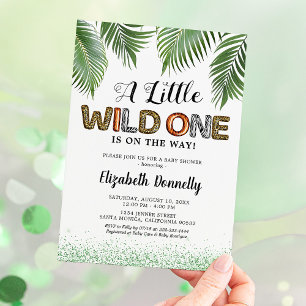 Invitation Baby Shower Safari "Un petit sauvage"