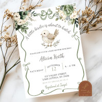 Baby shower Sage Green Birdie