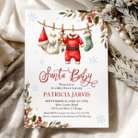 Baby Shower "Santa Bébé"