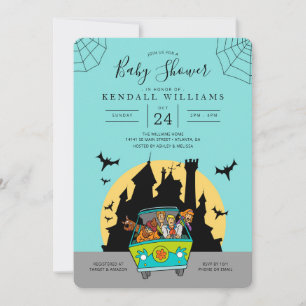 Invitation Baby shower Scooby-Doo Spooktacular