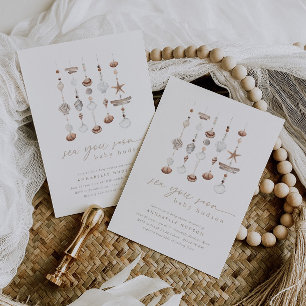 Invitation Baby shower Sea You Bientôt