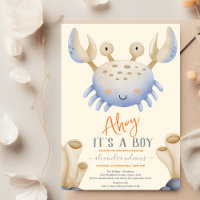 Baby shower sous-marin d'aquarelle enchanteur