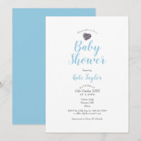 Baby Shower / Sprinkle Cœur de Galet Mignon