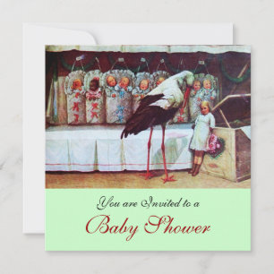 Invitation BABY SHOWER STORE 3, vert